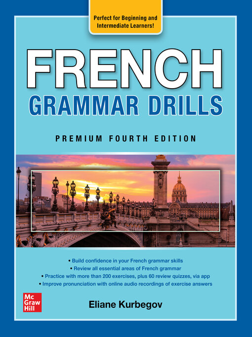 Title details for French Grammar Drills, Premium by Eliane Kurbegov - Available